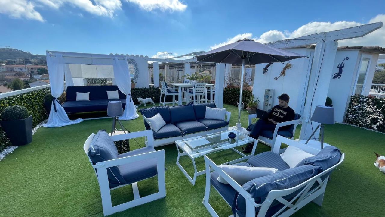 Saint Tropez Sea View Penthouse Leilighet Eksteriør bilde