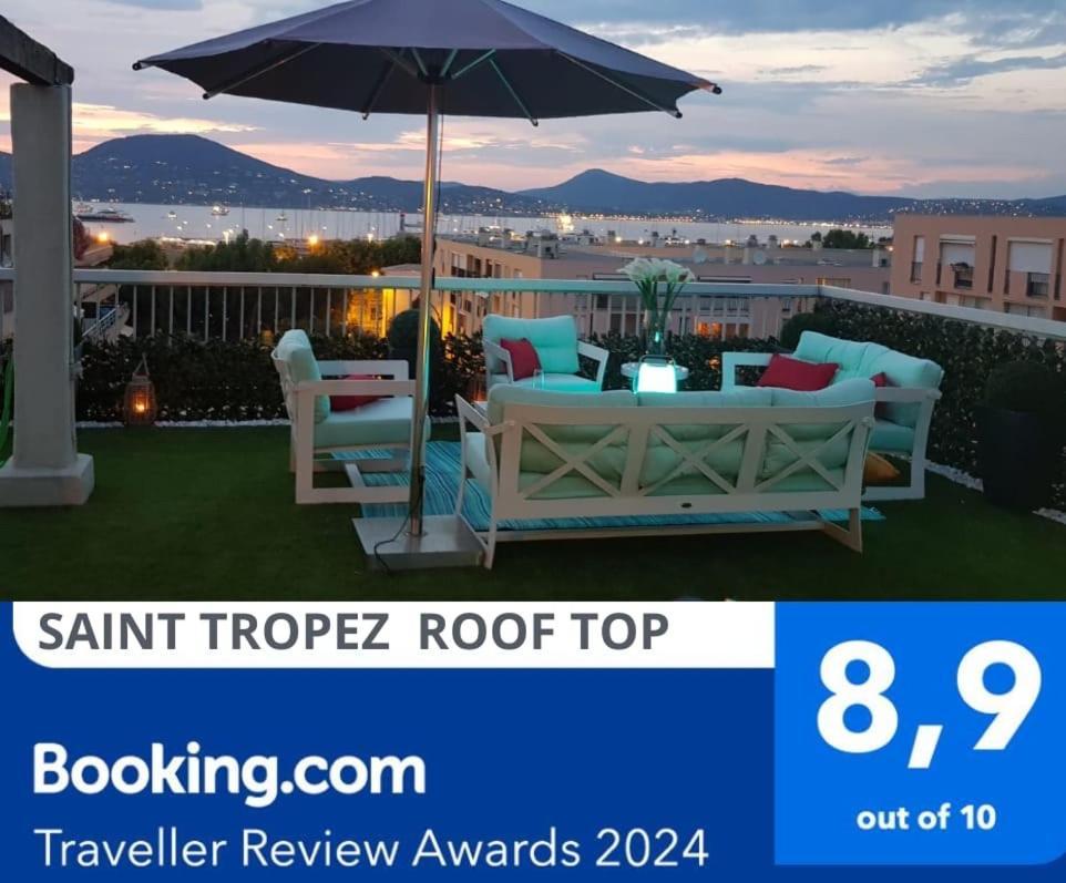 Saint Tropez Sea View Penthouse Leilighet Eksteriør bilde