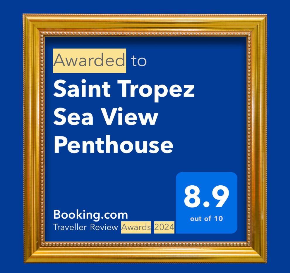 Saint Tropez Sea View Penthouse Leilighet Eksteriør bilde