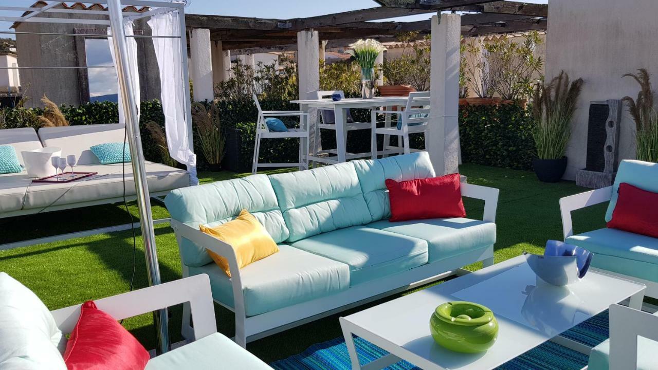 Saint Tropez Sea View Penthouse Leilighet Eksteriør bilde