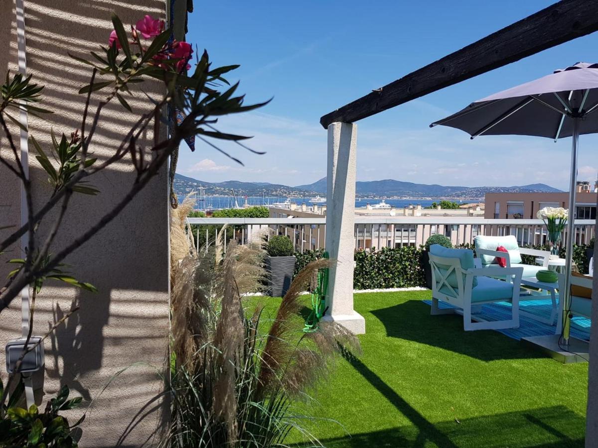 Saint Tropez Sea View Penthouse Leilighet Eksteriør bilde