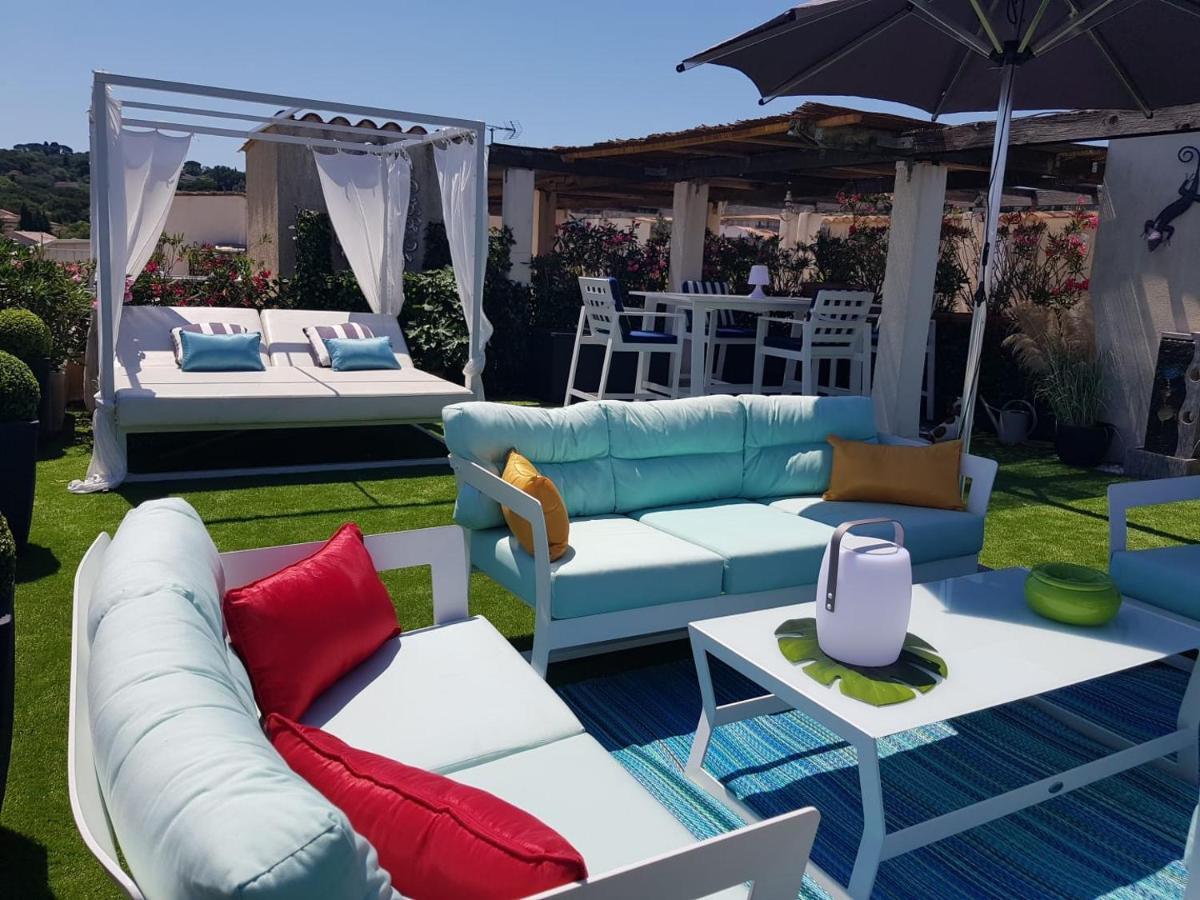 Saint Tropez Sea View Penthouse Leilighet Eksteriør bilde