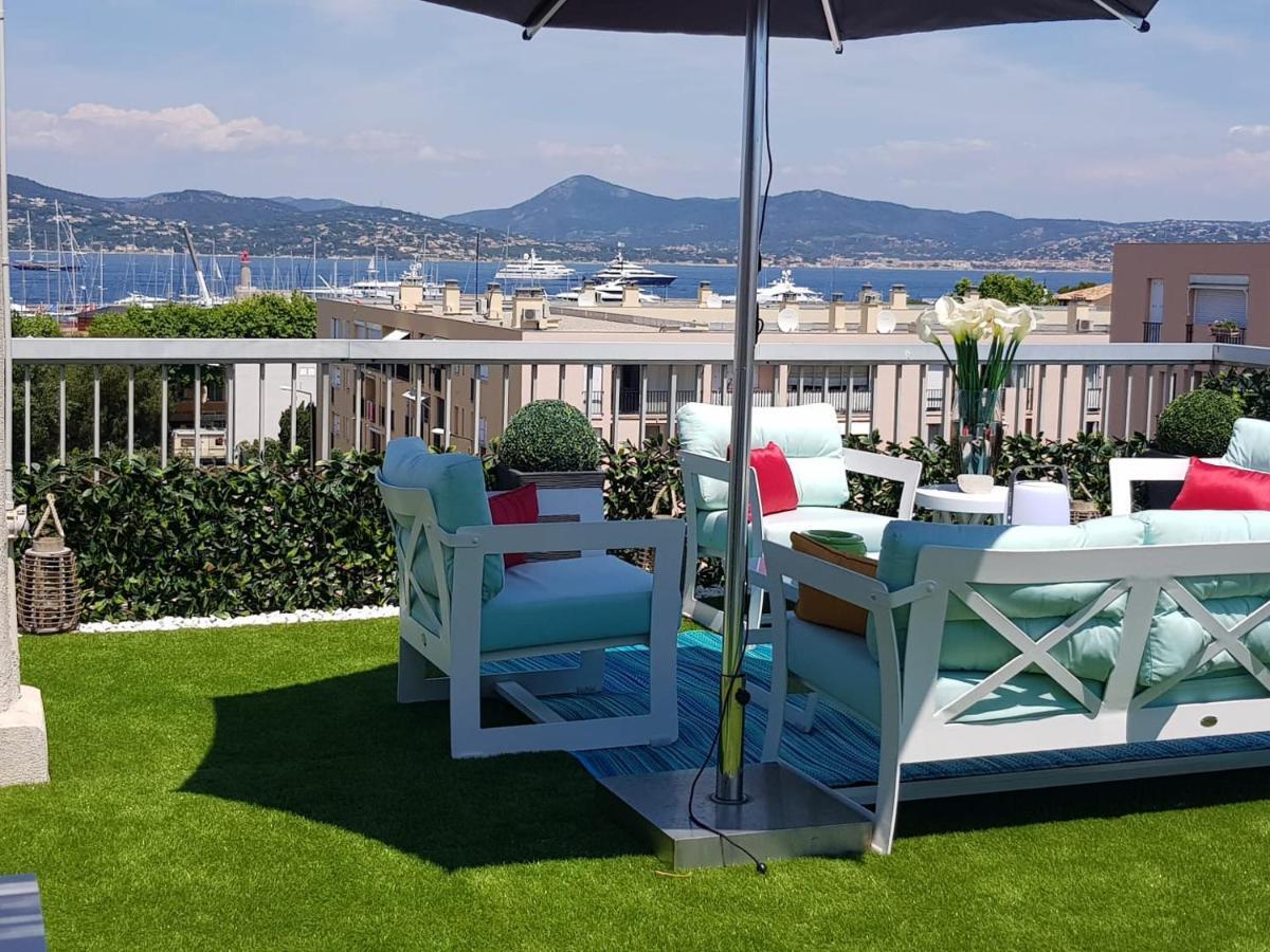 Saint Tropez Sea View Penthouse Leilighet Eksteriør bilde