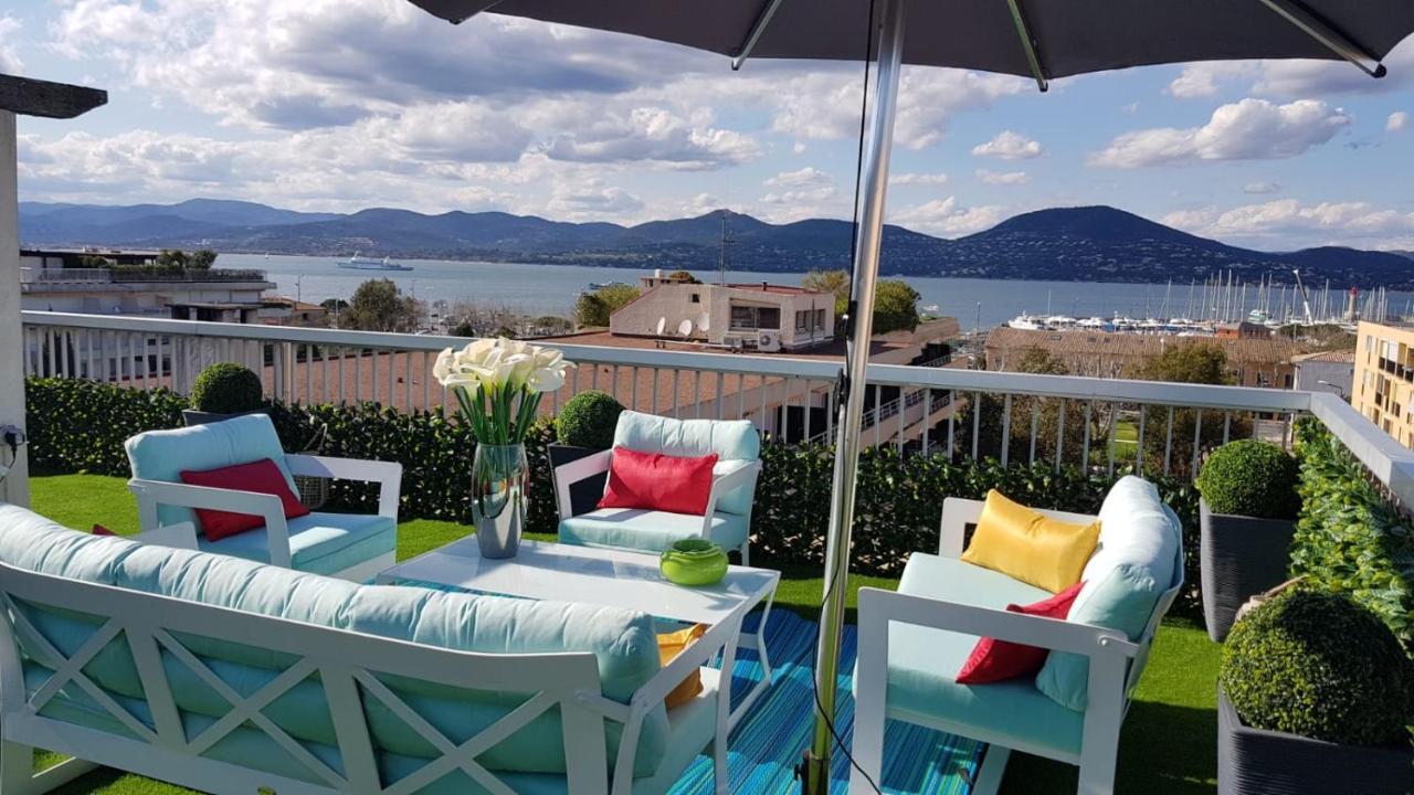 Saint Tropez Sea View Penthouse Leilighet Eksteriør bilde