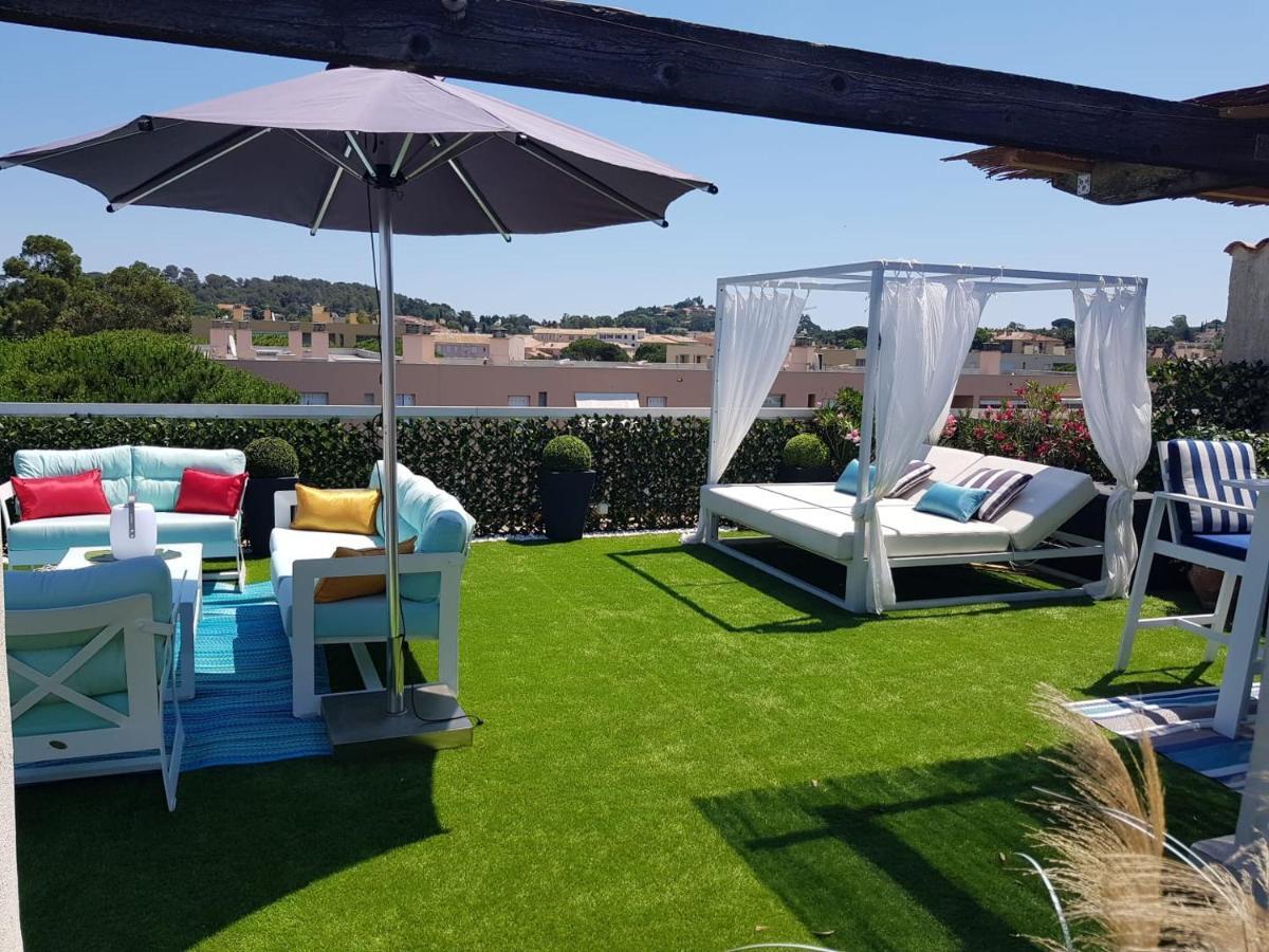 Saint Tropez Sea View Penthouse Leilighet Eksteriør bilde